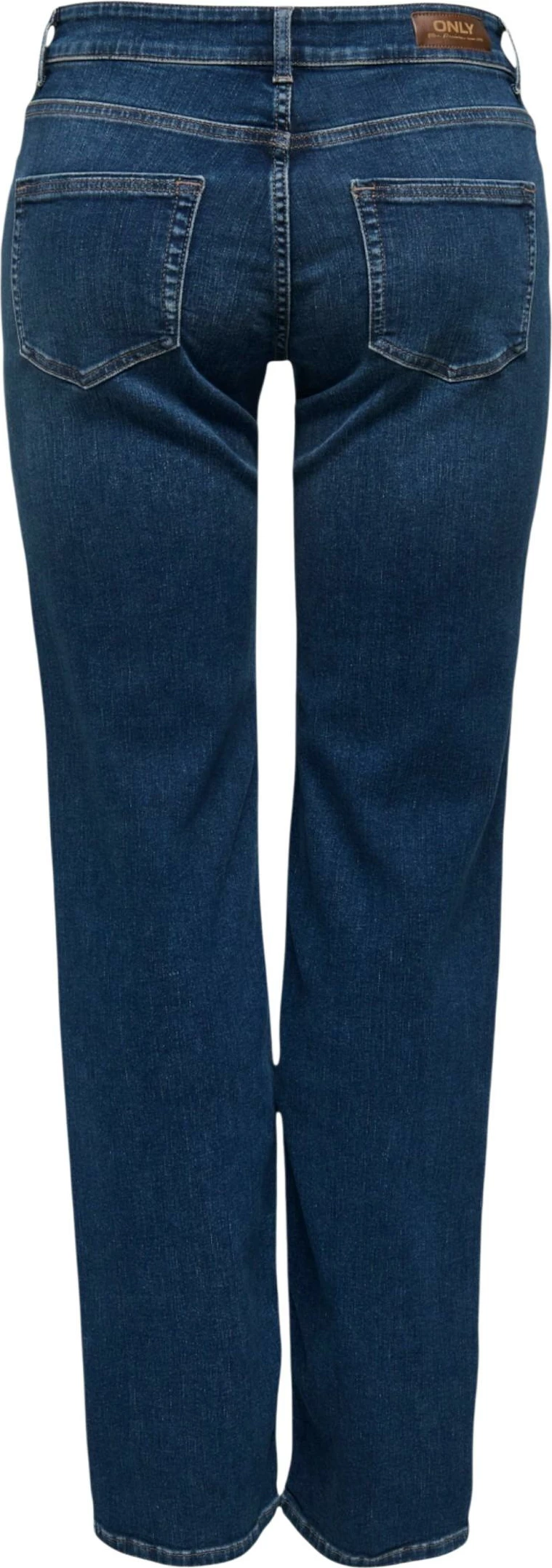 Xhinse për femra Only ONLBLUSH MID STRAIGHT DNM TAI021, denim e errët [Madhësia: XL/32]