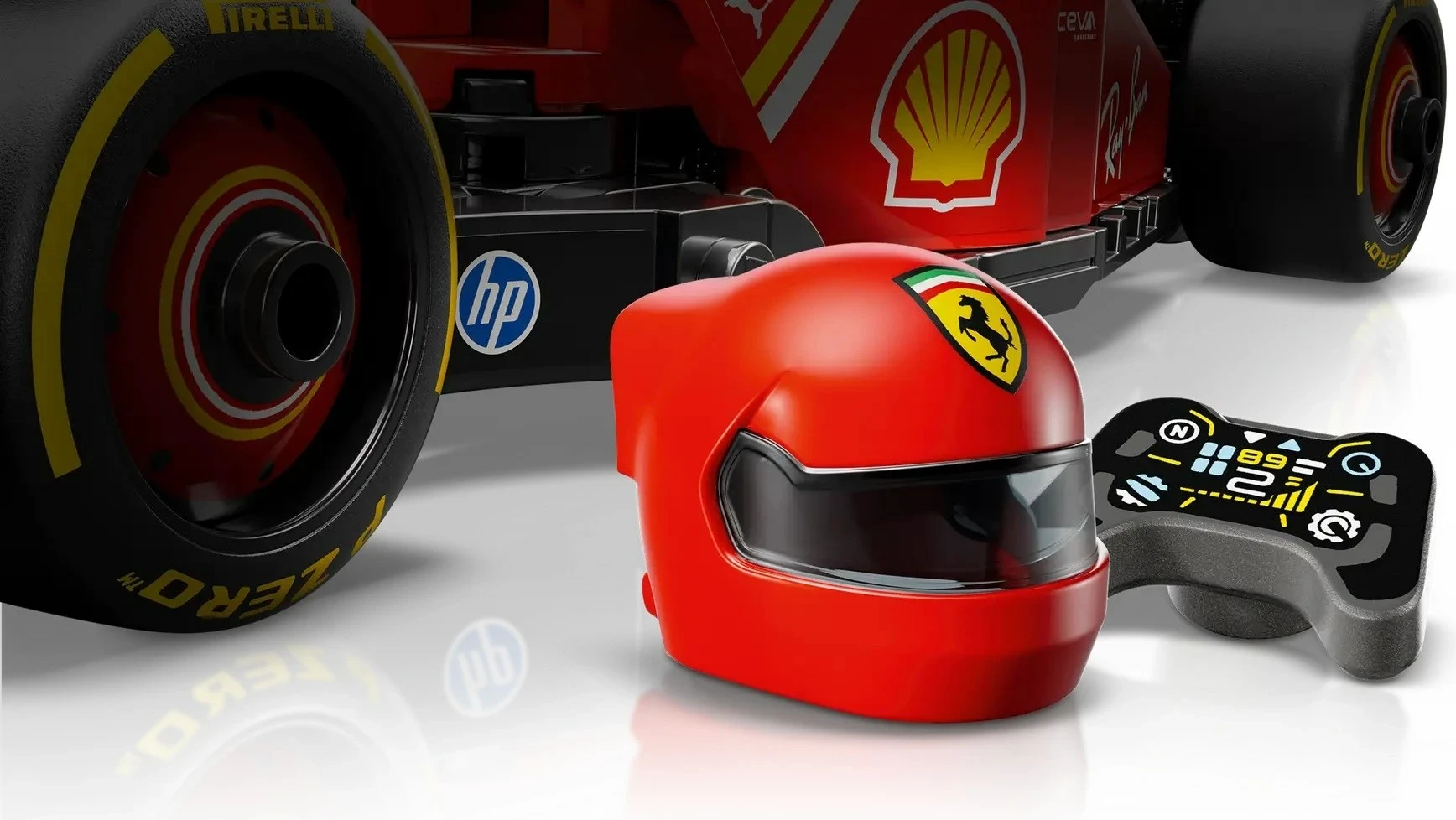 Lego Ferrari SF-24 F1, Set 275 pjesë, Kuqe