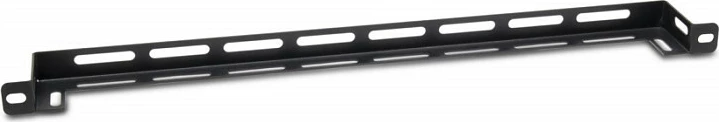 Shinë menaxhimi kabllosh 19" Inter-Tech, 1/2U, 22x482x50mm, e zezë