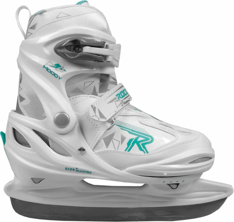 Patinat për vajza Roces Moody Ice 3.0, të bardha dhe jeshile [Madhësia: 30 - 35]