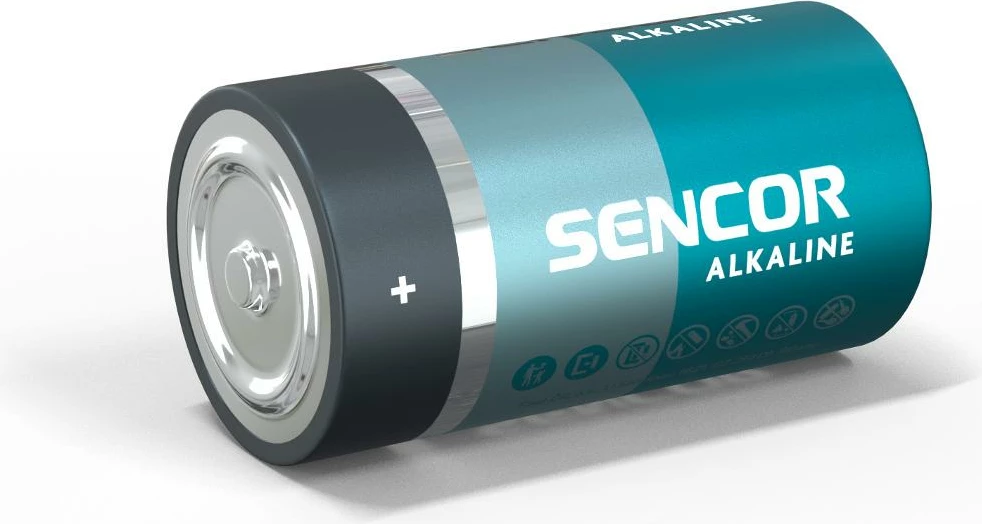 Bateri Sencor SBA LR20 1BP D Alk, 1 copë
