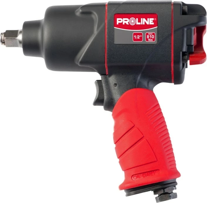 Çelës impakti pneumatik PROLINE 66371, 1/2\", 810 Nm, zi/kuqe