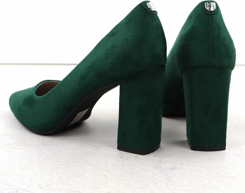 Këpucë elegante femra Leone, të gjelbra