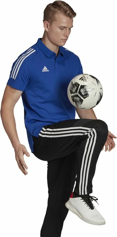 Maicë Polo për Meshkuj adidas, e bardhë dhe blu [Madhësia: S]