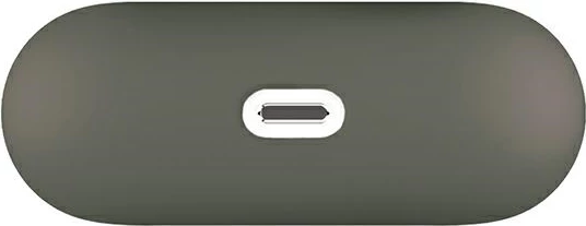 Mbështjellës UNIQ Lino për AirPods Pro, silikon, gri