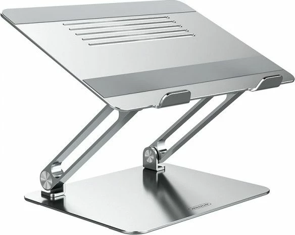 Mbajtëse laptopi Nillkin ProDesk, për 11–17\", alumini, rregullim lartësie dhe këndi, e palosshme, argjendtë