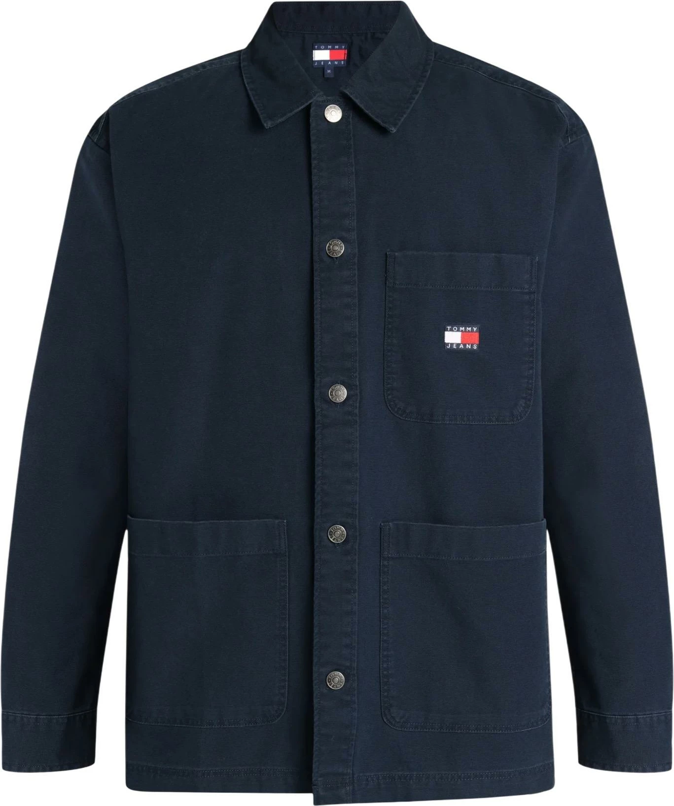 Këmishë për meshkuj Tommy Hilfiger Jeans DM0DM20236, e kaltër e errët [Madhësia: S]