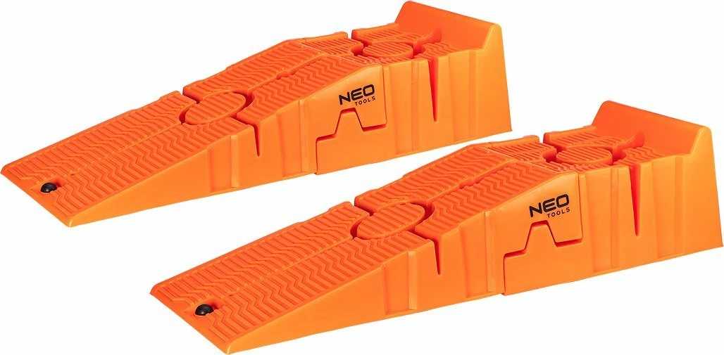 Rampa për veturë Neo 10-478, 3000 kg, set 2 copë, polipropilen, portokalli