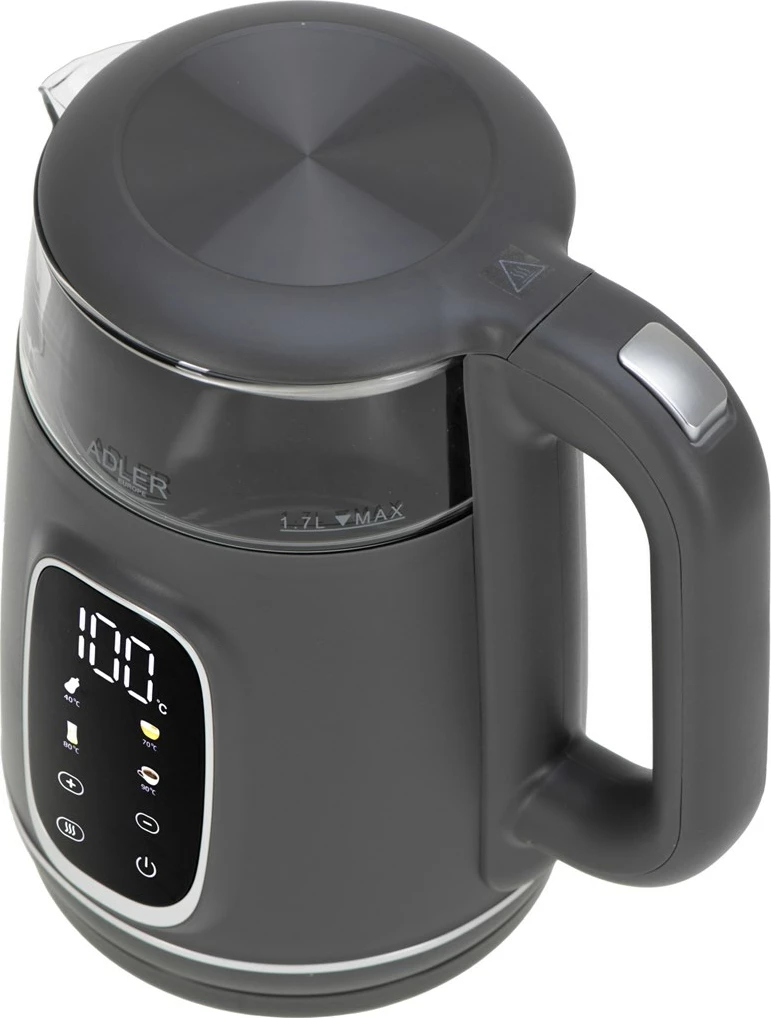 Vluese uji Adler AD 1305gs, 1.7L, LED, hiri