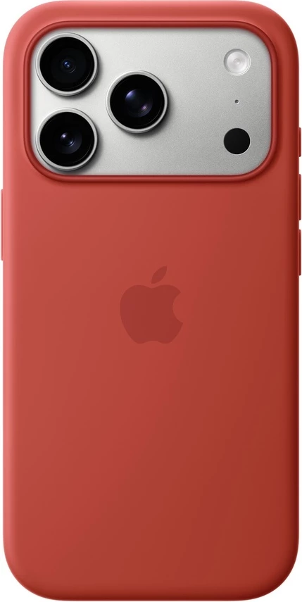 Apple iPhone 17 Pro Silicone Case with MagSafe Terra Cotta