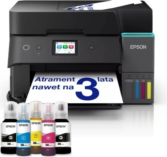 Printer Epson EcoTank L6390, multifunksional, ngjyrë e zezë