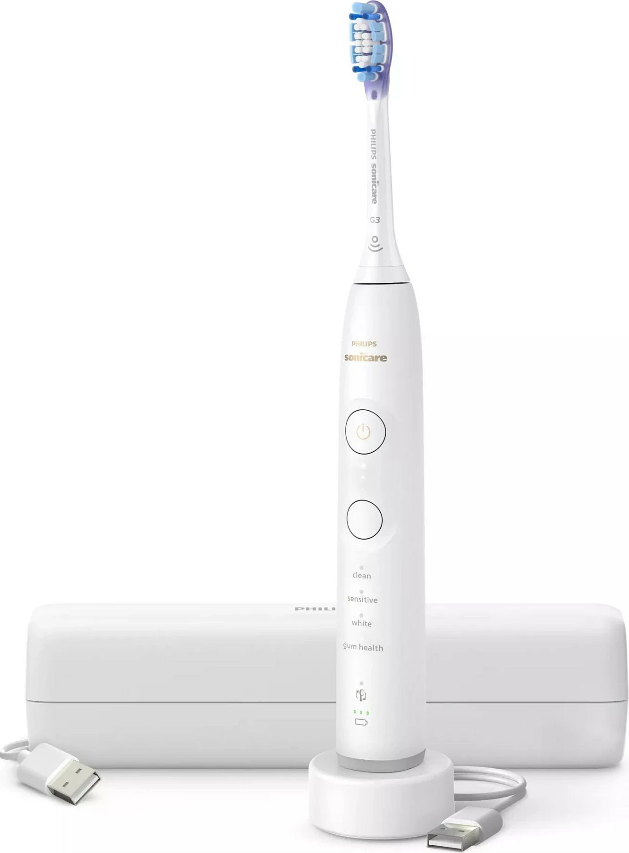 Furçë elektrike dhëmbësh Philips Sonicare Series 7100 HX7420/01, e bardhë
