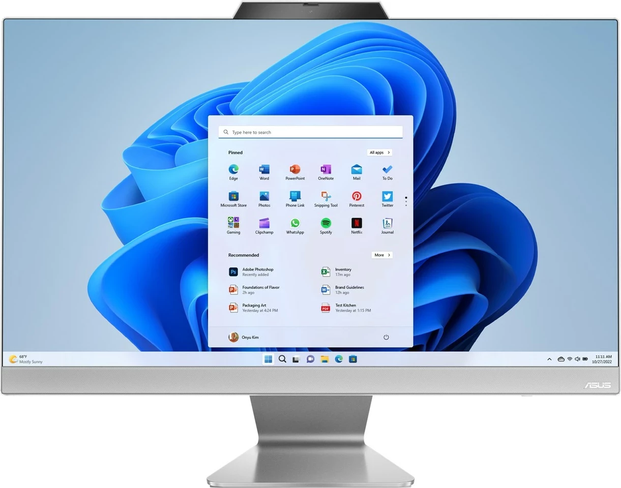 Kompjuter All-in-One ASUS E3402WVAK-WPC043X, 24", Intel Core i5, 16GB RAM, 512GB SSD