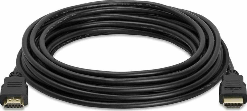 Kabllo HDMI Techly ICOC-HDMI-4-050NE 5m HDMI 2.0 High Speed me Ethernet, e zezë