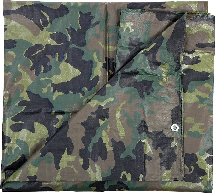 Mbijetesë Dhe Kampim Fosco Industries Tarpaulin woodland 2 x 3 m