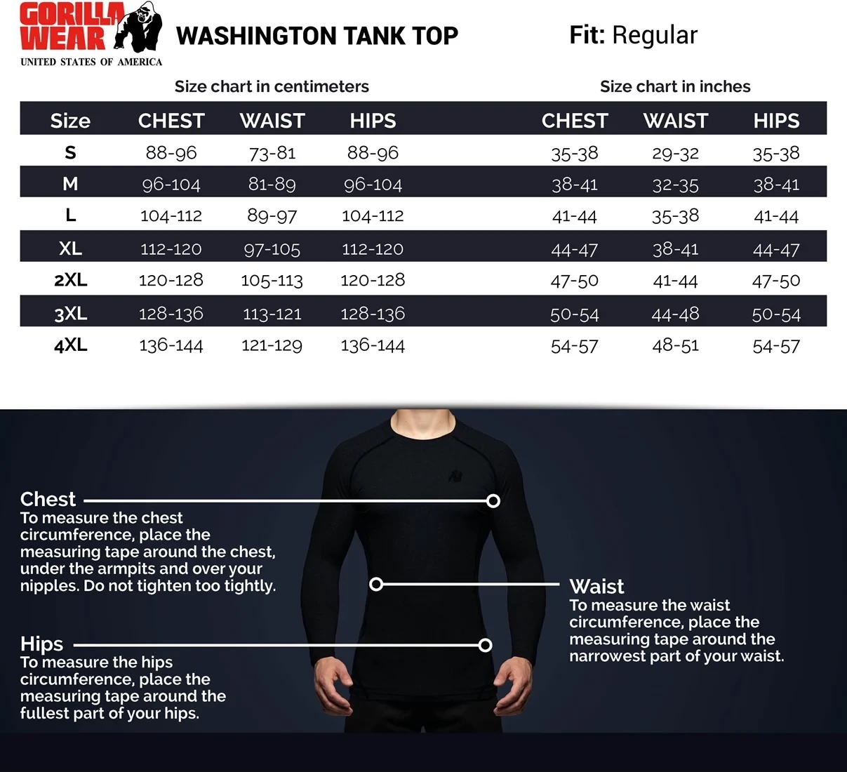 Washington Tank Top - Gray [Madhësia: S]