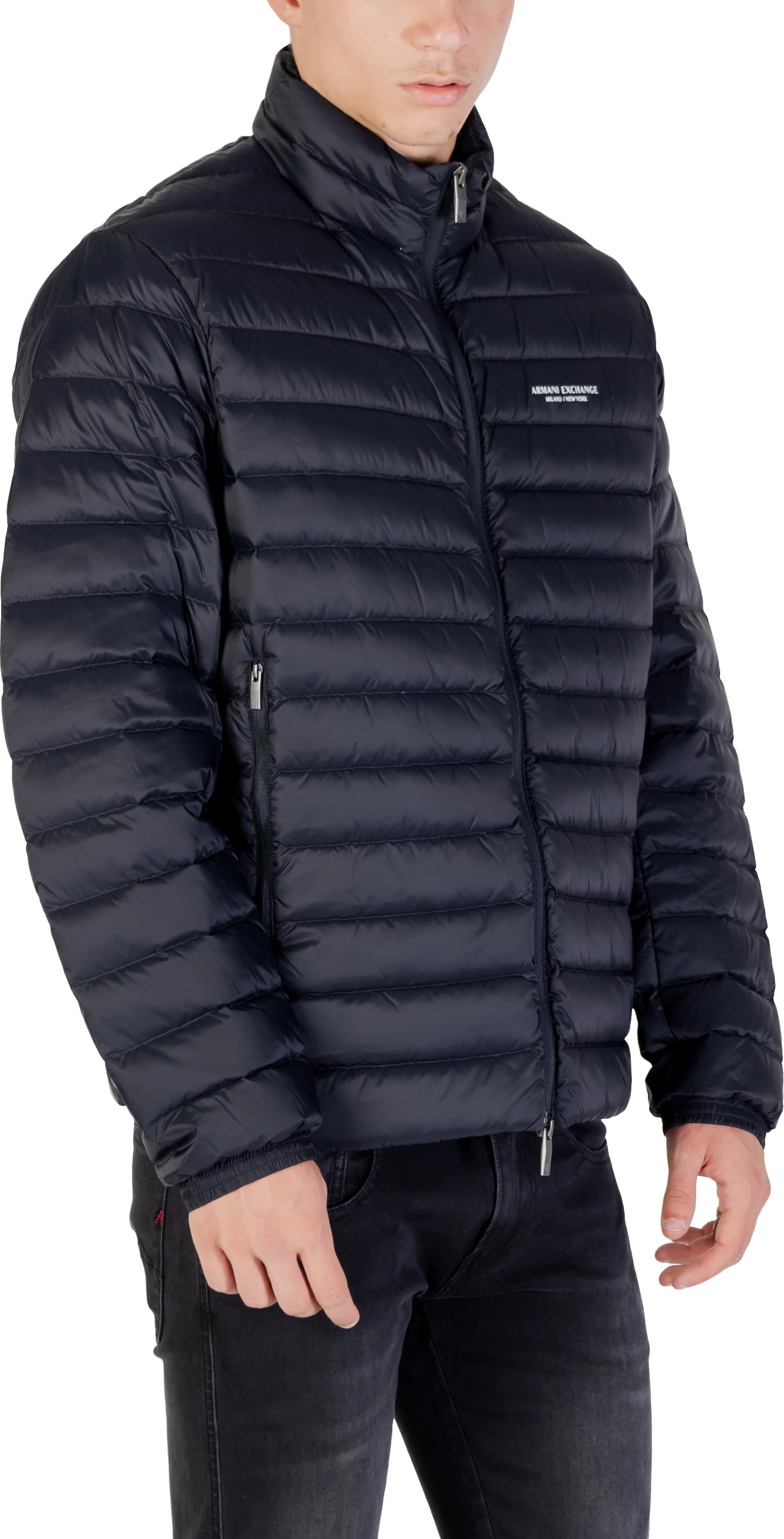Jakne me pupla për meshkuj Armani Exchange XM001919 AF16927, kaltër e errët [Madhësia: XL]