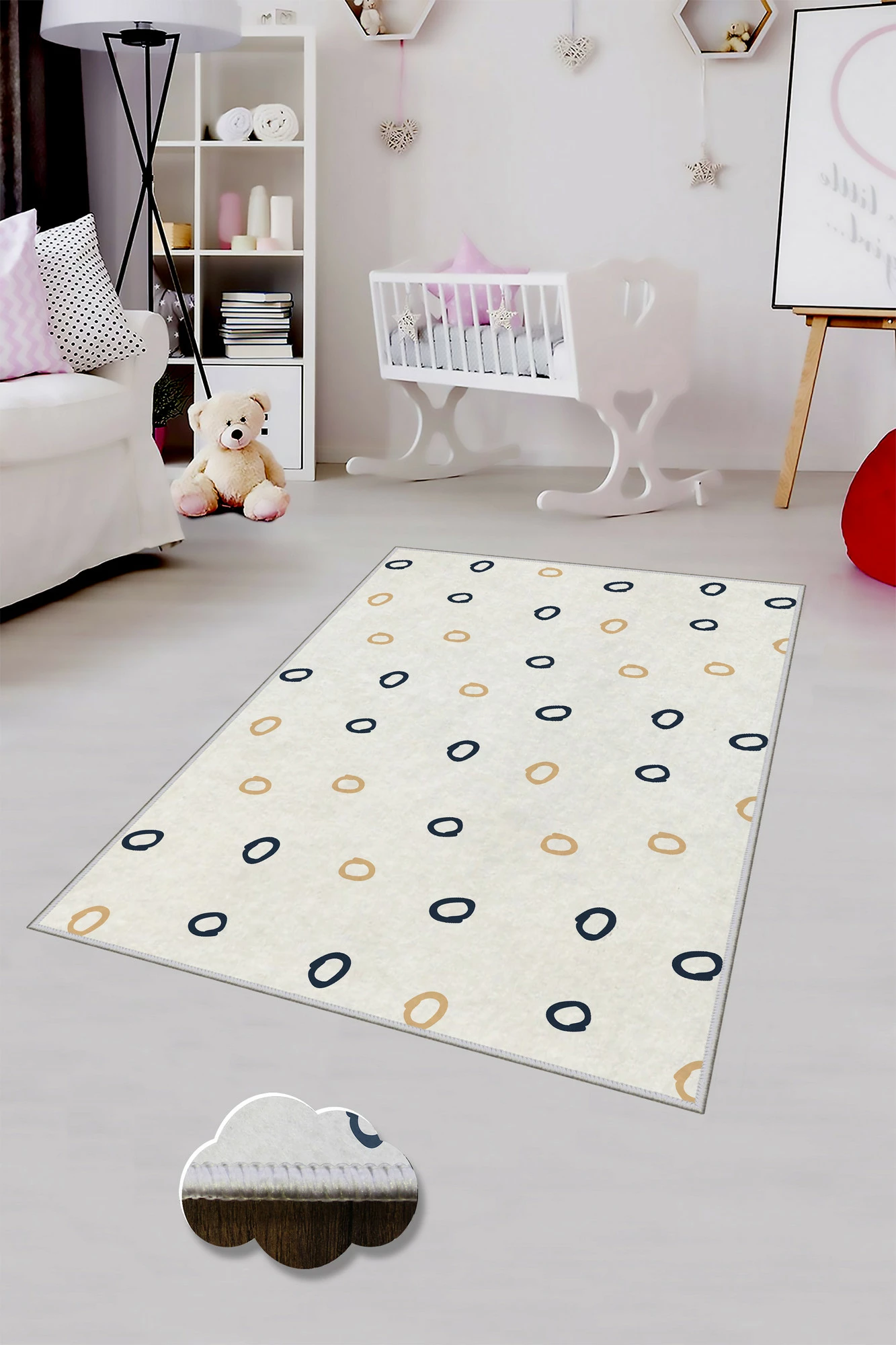 Qilim multingjyrësh, 180x280cm, Conceptum Hypnose, WOOKECE134