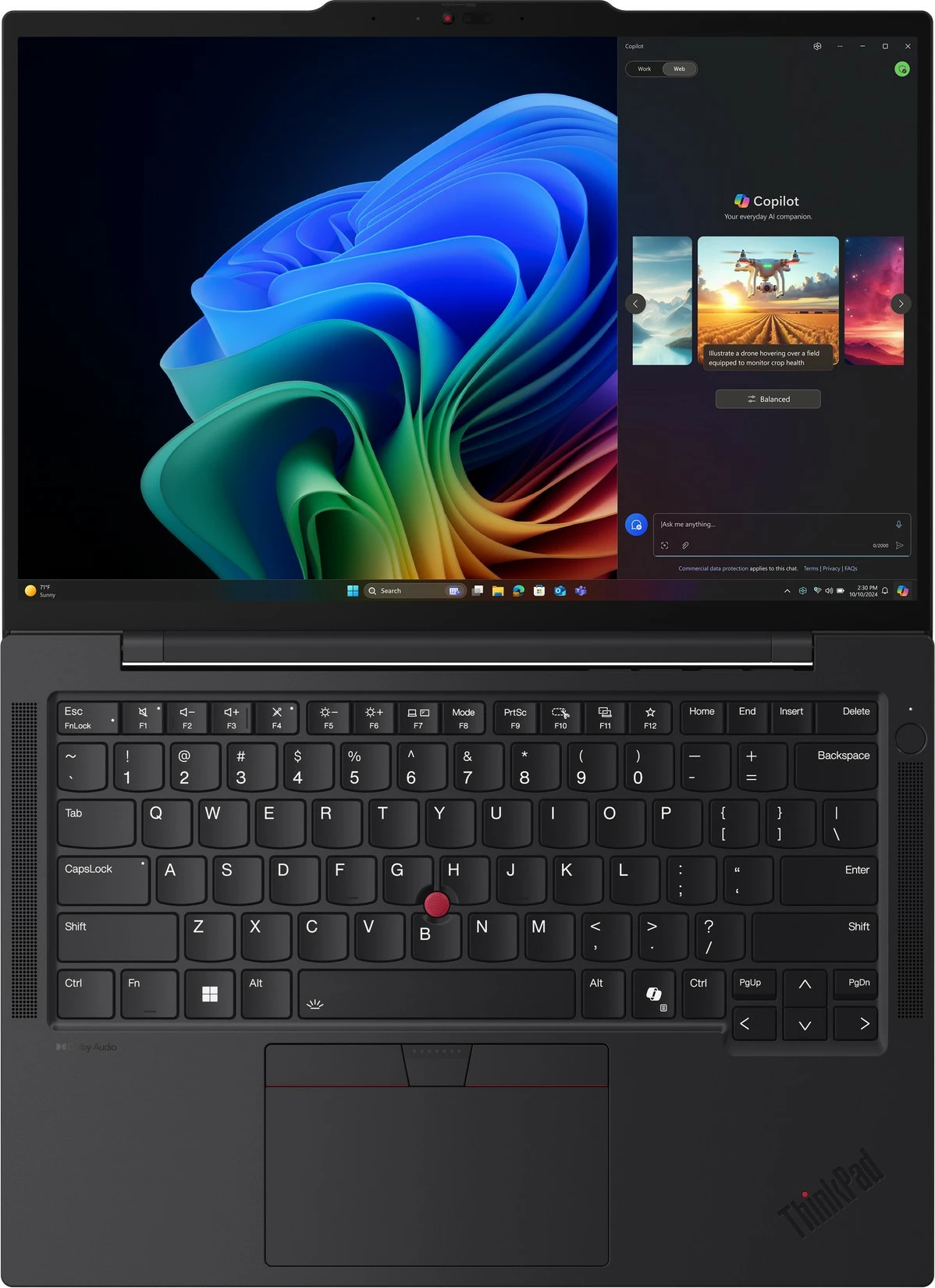 Kompjuter Lenovo ThinkPad T14s G5, AMD Ryzen 7, 32GB RAM, 1TB SSD, 14 inç, 5G, i zi