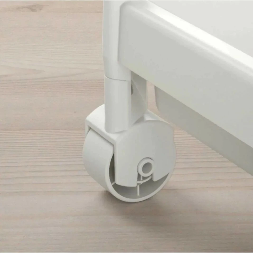 Raft plastik shumëpërdorimësh, i bardhë, Hermia, Bayev