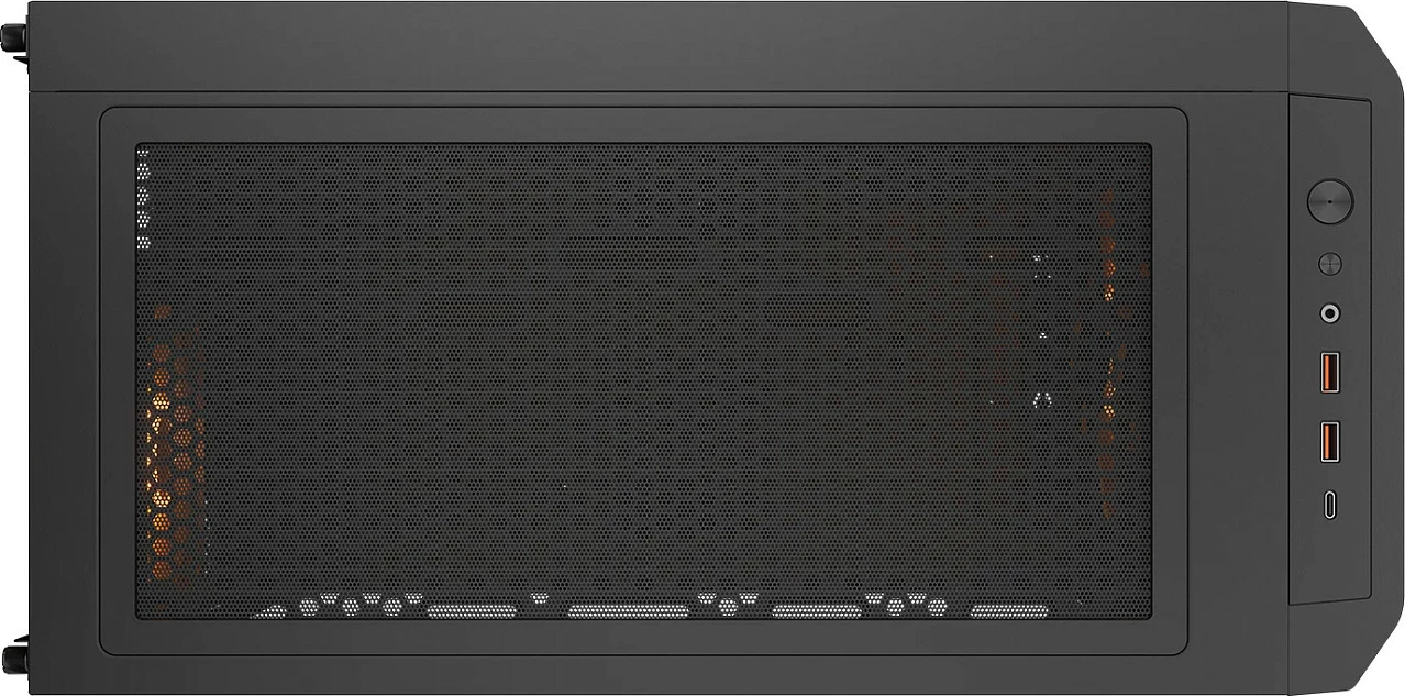Kasë Cougar Airface FLO ARGB, Midi Tower, ATX/E-ATX, USB-C, xham i temperuar, e zezë