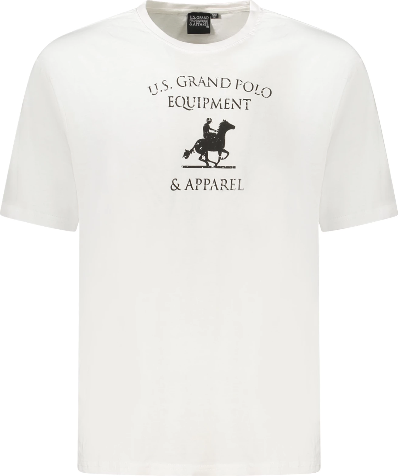 Maicë për meshkuj U.S. GRAND POLO, e bardhë