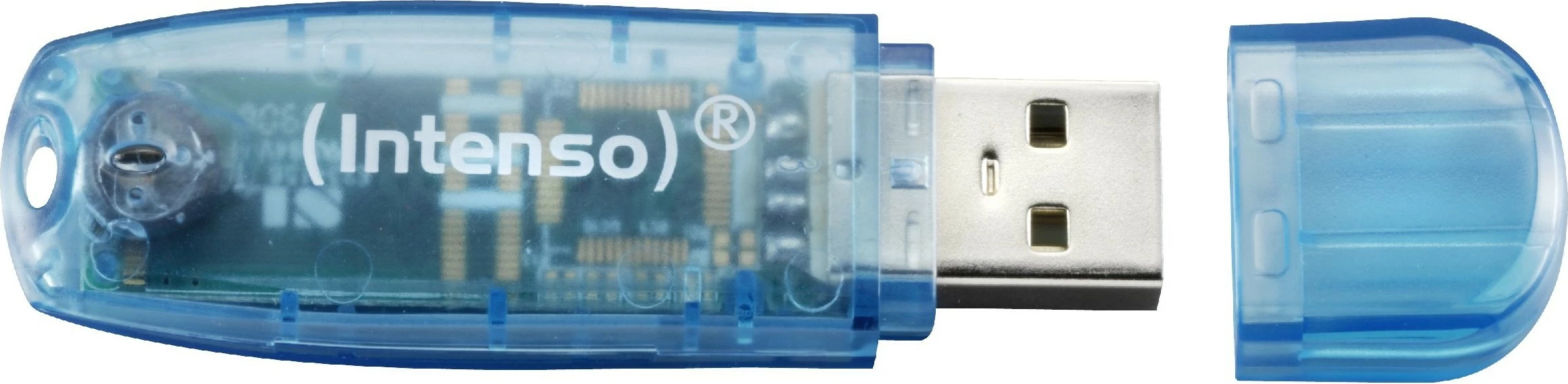 USB Intenso Rainbow Line, 4 GB, USB Type-A, 2.0, Blu