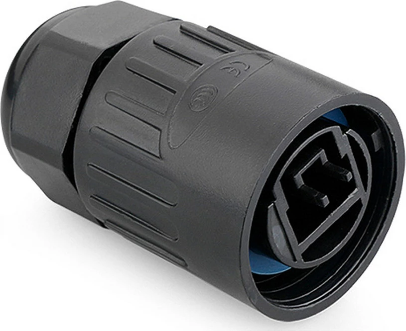 Lidhës RJ45 GoodConnections Alcasa IC06-R101, IP65/IP67, i zi