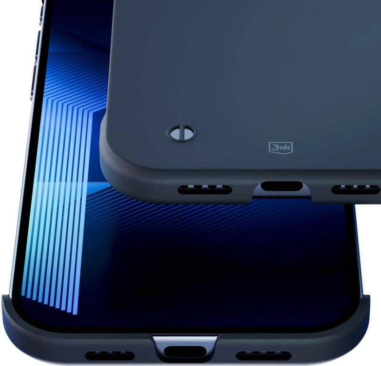 Kapak telefoni 3mk Just20g për iPhone 13 Pro, i zi mat