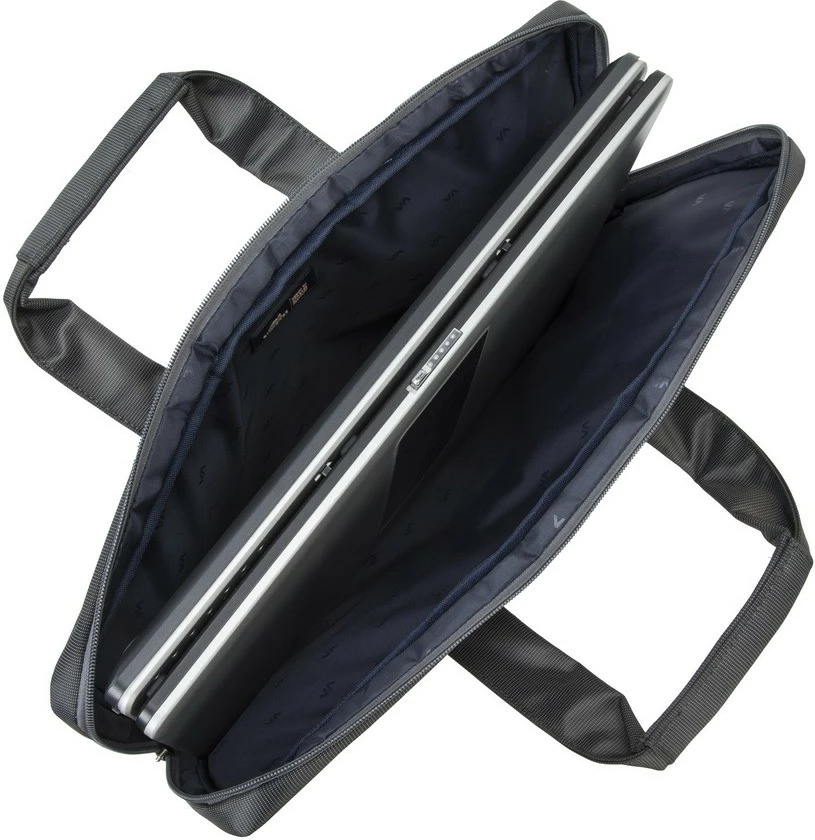 Mbështjellës laptop RIVACASE Central 17.0" gri
