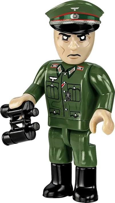 Set blloqe ndërtimi, Cobi, COBI-2665 Sd.Kfz.138/1 Grille Ausf. M, 720 elemente, shkallë 1:28, me figurë, kamuflazh jeshile