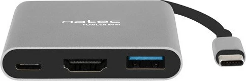 Portë Natec, USB-C PD, HDMI 4K