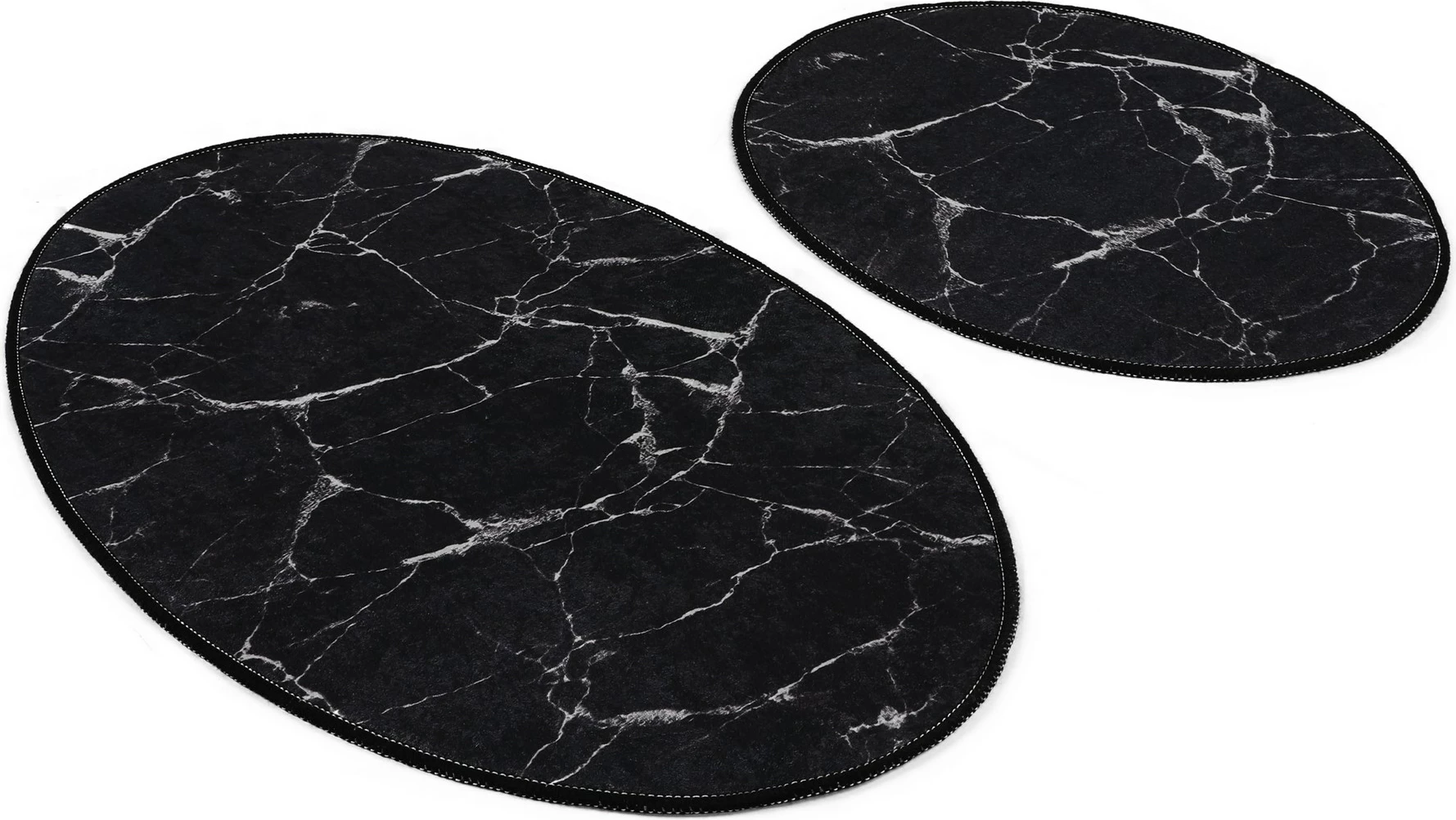 Set tapetash për banjo (2 copë), Mijölnir, mermer Djt