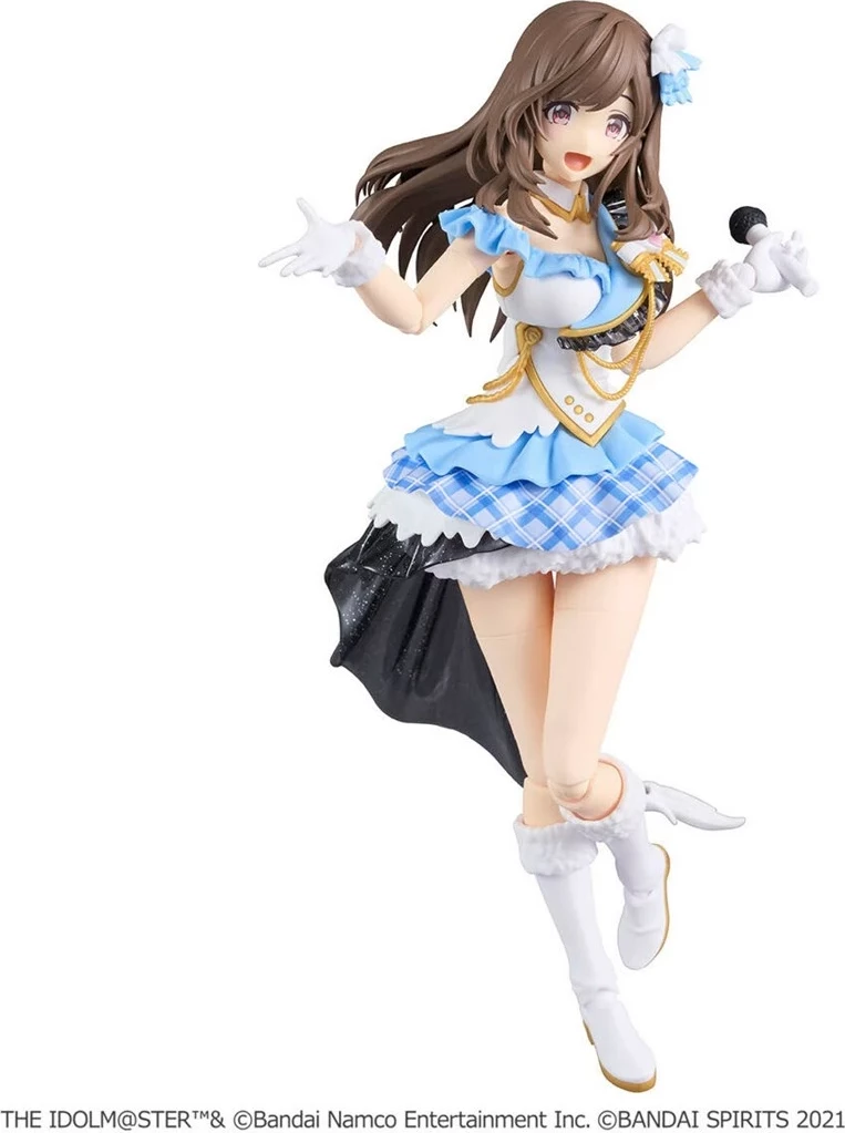 Figurë koleksionuese Bandai 30MS Kogane Tsukioka, model kit, blu