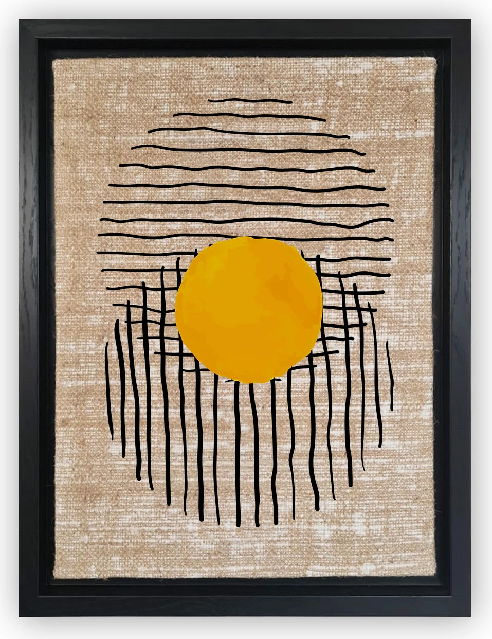 Pikturë dekorative në kanavacë, shumëngjyrëshe, Wallity LSJ519825351702 - 6696, 66x96cm