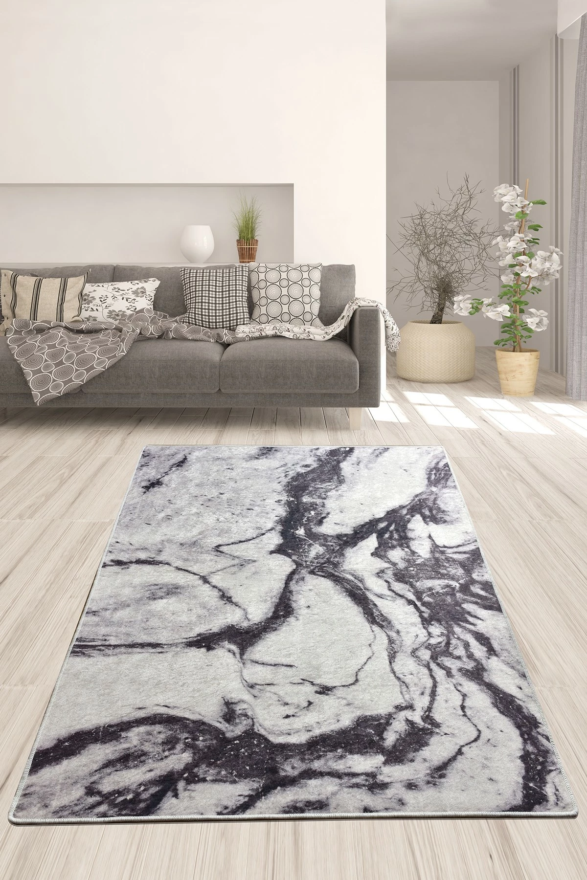 Qilim për korridor, mermer, 80x300cm, Conceptum Hypnose