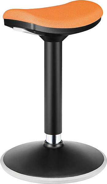Stol wobble ergonomik LogiLink, lartësi e rregullueshme, portokalli