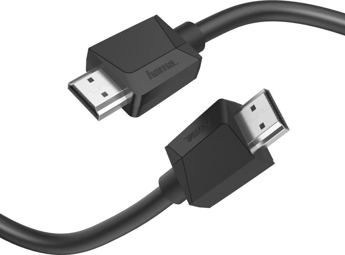 Kabllo HDMI Hama 2.0b, 0.75m, e zezë