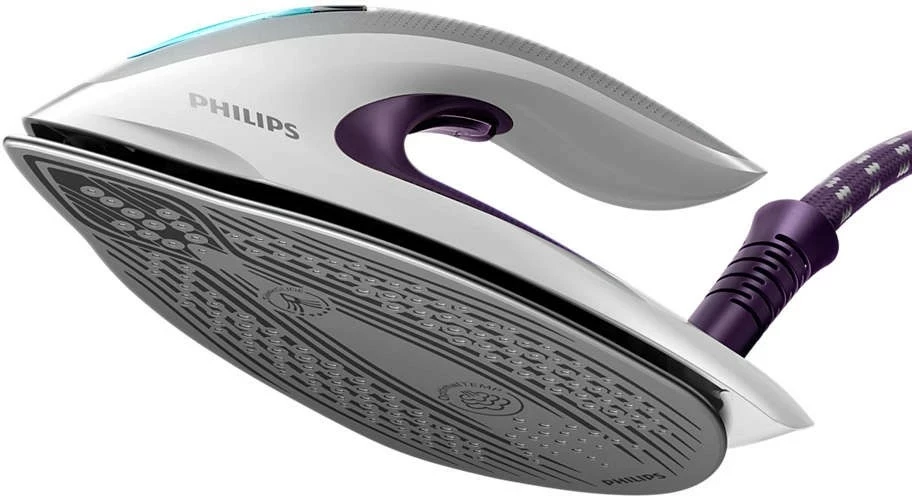 Hekur me gjenerues avulli Philips PerfectCare Elite Plus GC9660/30, 2700W, vjollcë-bardhë