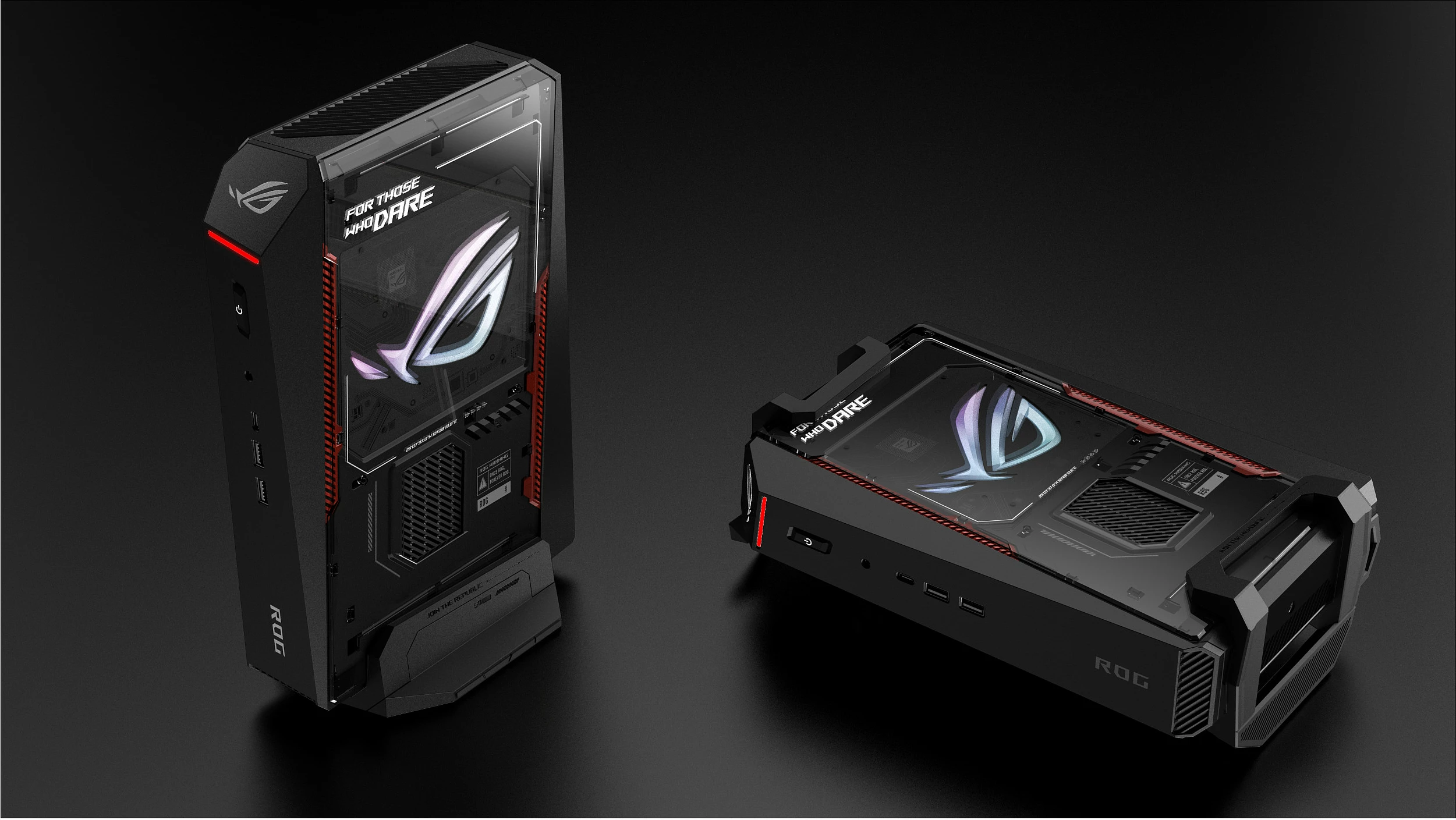 Kompjuter mini ASUS ROG NUC Gen15 Jean Canyon RNUC15JNK9X28AA2, Core Ultra 9, 32GB RAM Memorje, 2TB SSD, GeForce RTX 5080 16GB, Windows 11 Home, e zezë