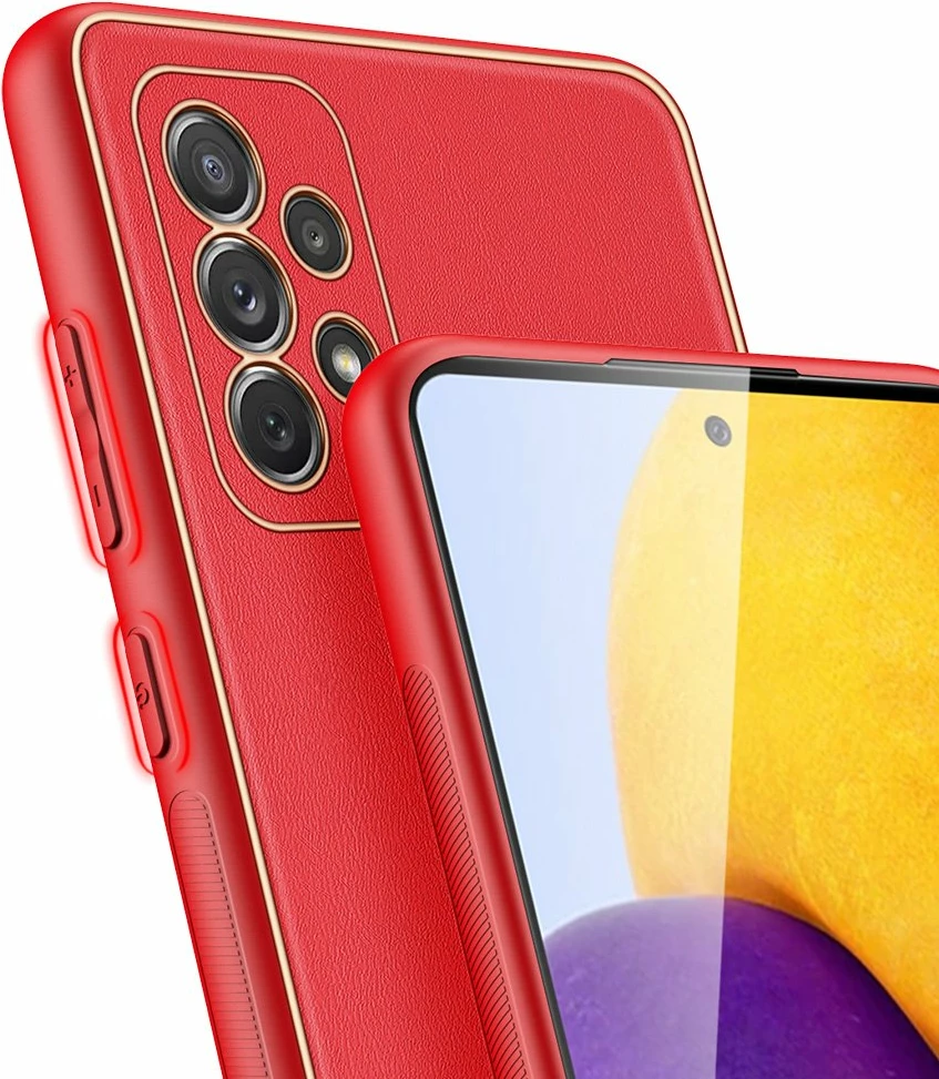 Mbështjellës Dux Ducis Yolo për Samsung Galaxy A72 4G, i kuq