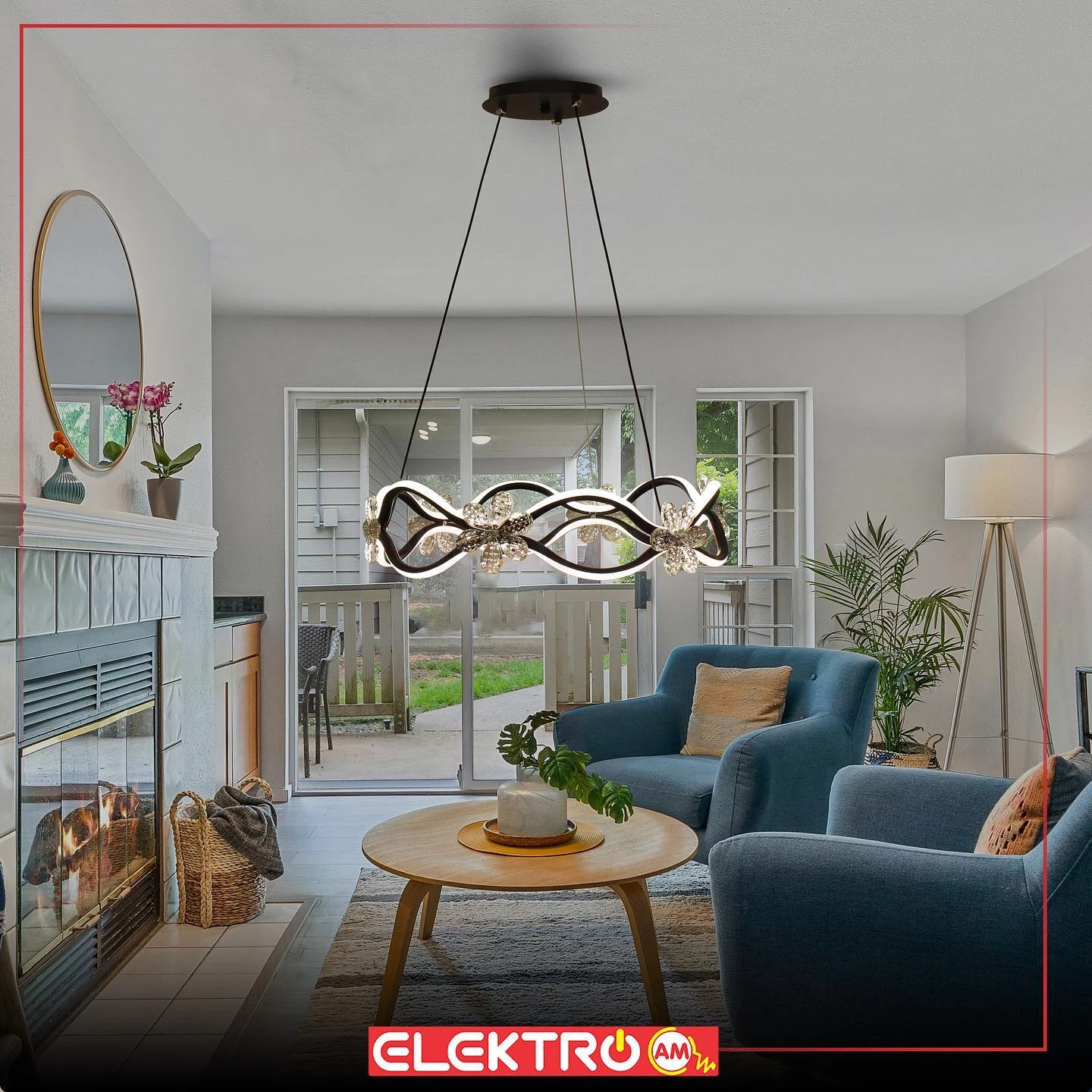 Abazhur i varur LED 2081-1