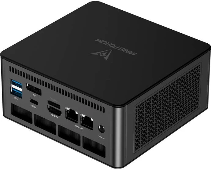 Kasë Minis Forum UM890 Pro, Ryzen 9 8945HS, barebone, e zezë