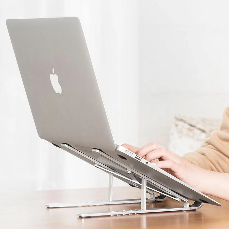 Mbajtës laptopi Tech-Protect Alustand universal, alumini, gri e errët