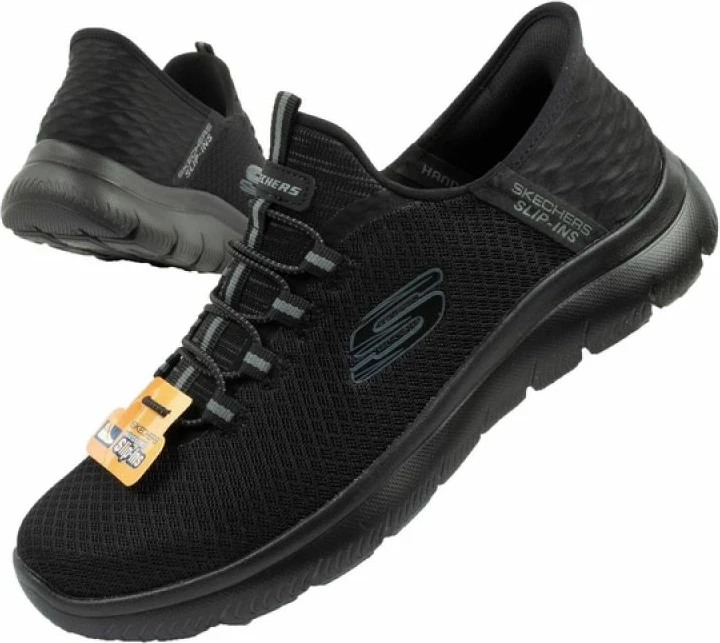 Atlete për meshkuj Skechers, të zeza [Madhësia: 42.5]