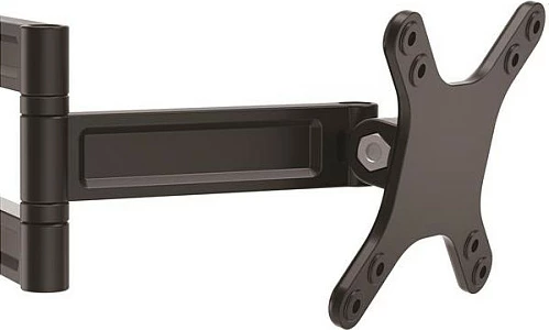 Mbajtëse muri për monitor StarTech Dual Swivel, VESA 75x75/100x100, 13-27", 15kg, e zezë