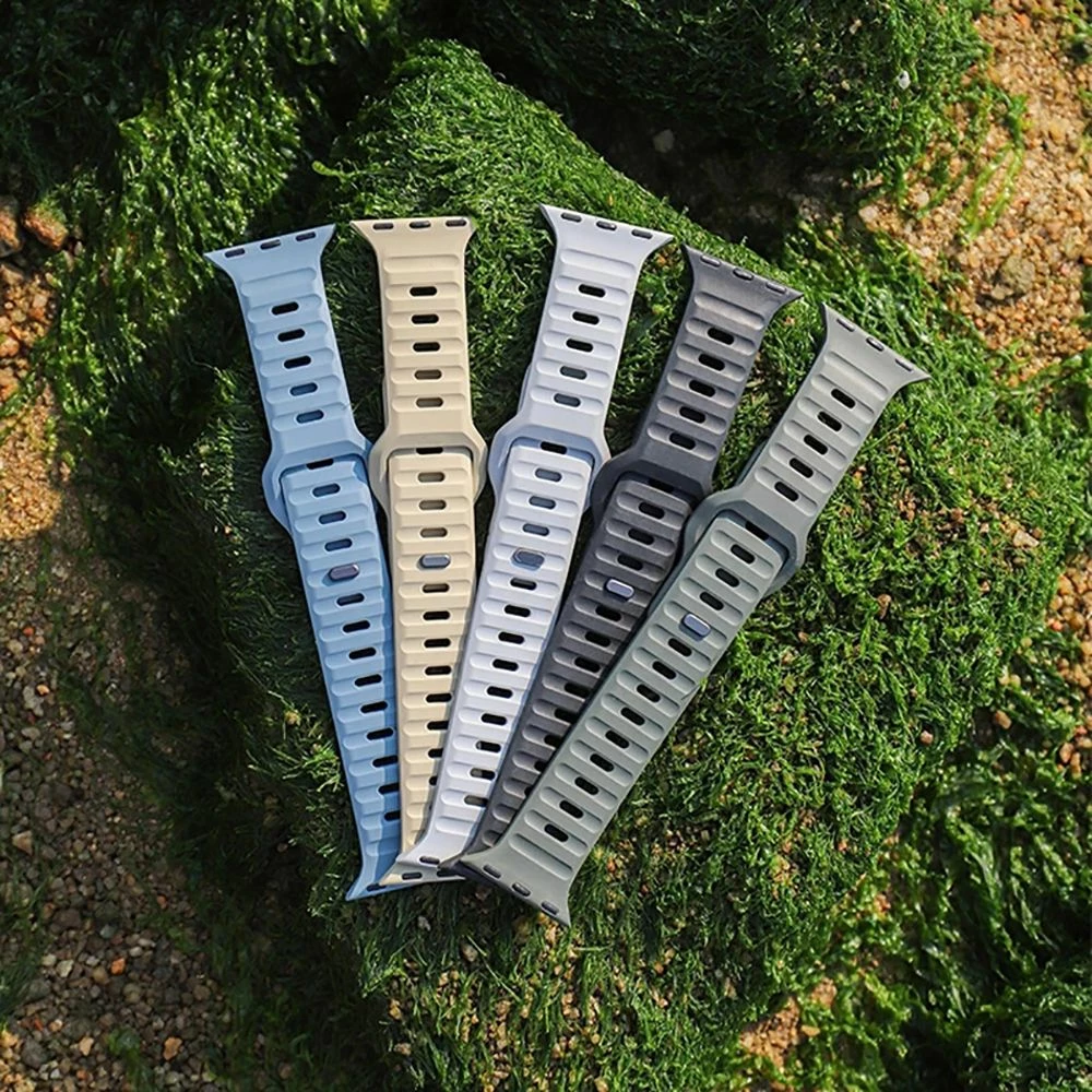 Rrip sportiv Tech-Protect IconBand Line për Apple Watch 4/5/6/7/8/9/SE/Ultra 1/2 (42/44/45/49 mm), lime