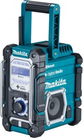 Radio portabile Makita DMR112, Bluetooth, FM, USB, e zezë/turquoise