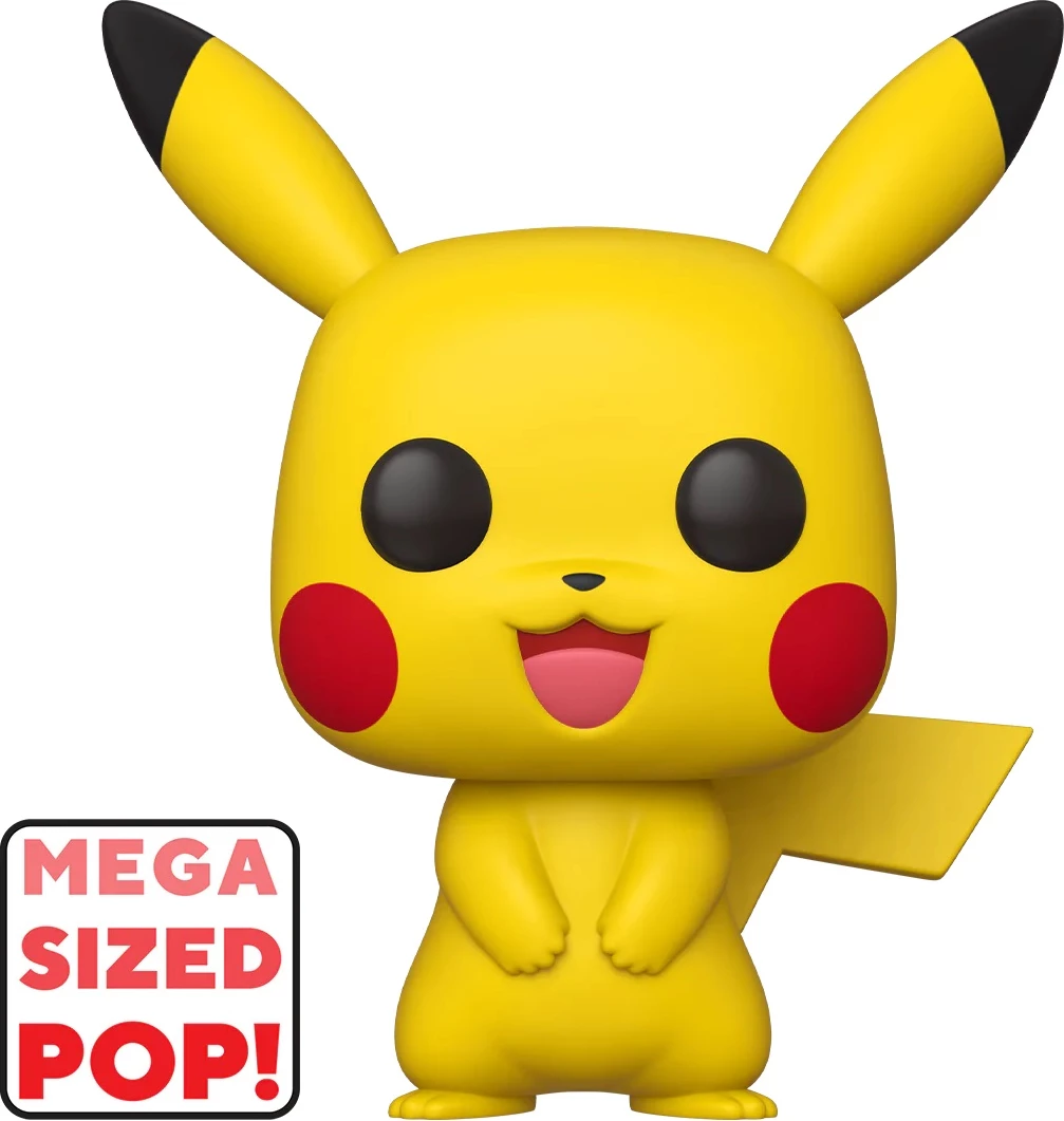 Figurinë vinyl koleksionuese Funko POP! Mega Pokémon Pikachu 18", e verdhë