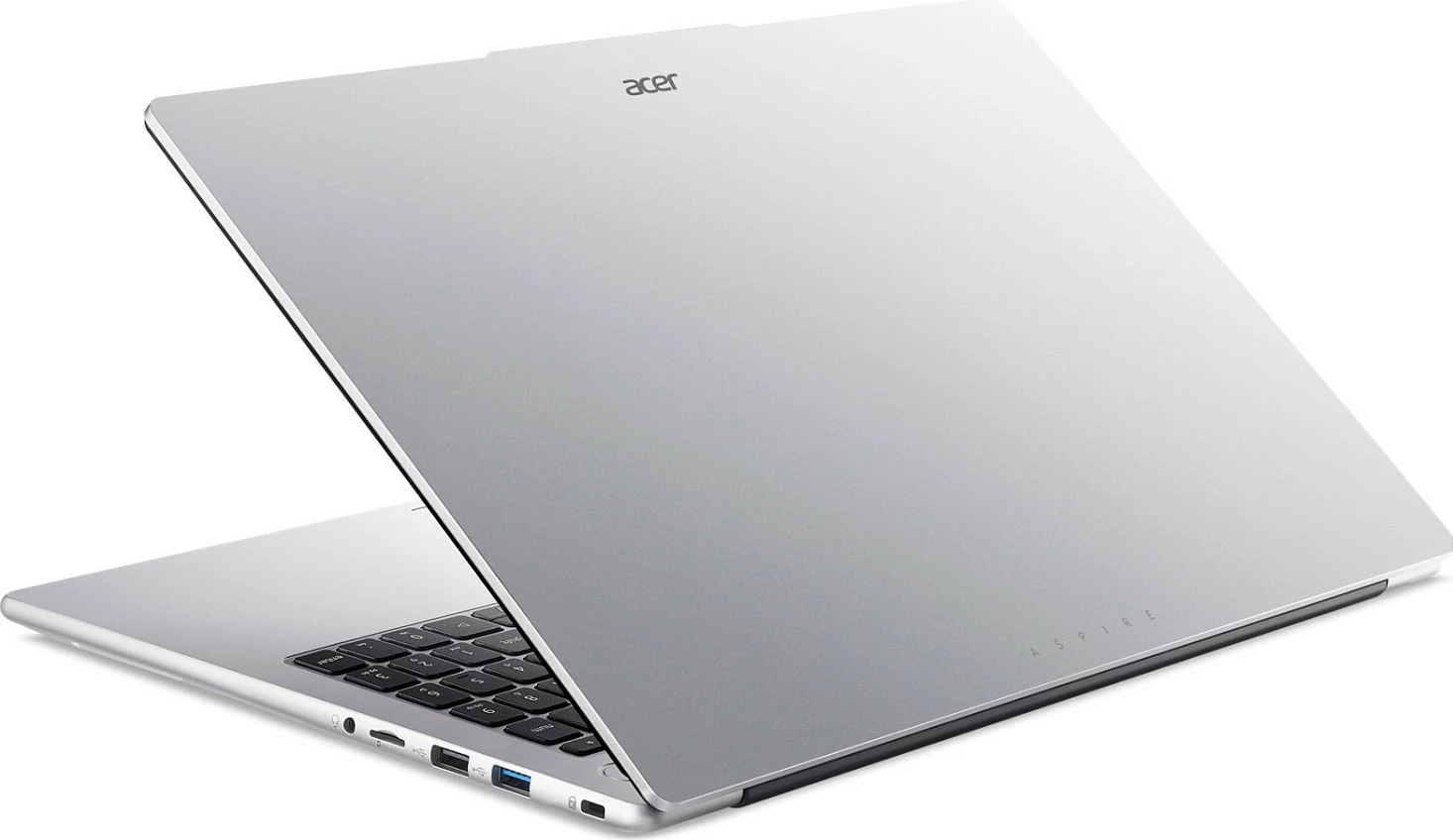 Laptop Acer Aspire Lite AL15-45P-R07J, Ryzen 7 5825U, 16GB RAM Memorje, 512GB SSD, Windows 11 Home, tastierë AZERTY FR, i argjendtë